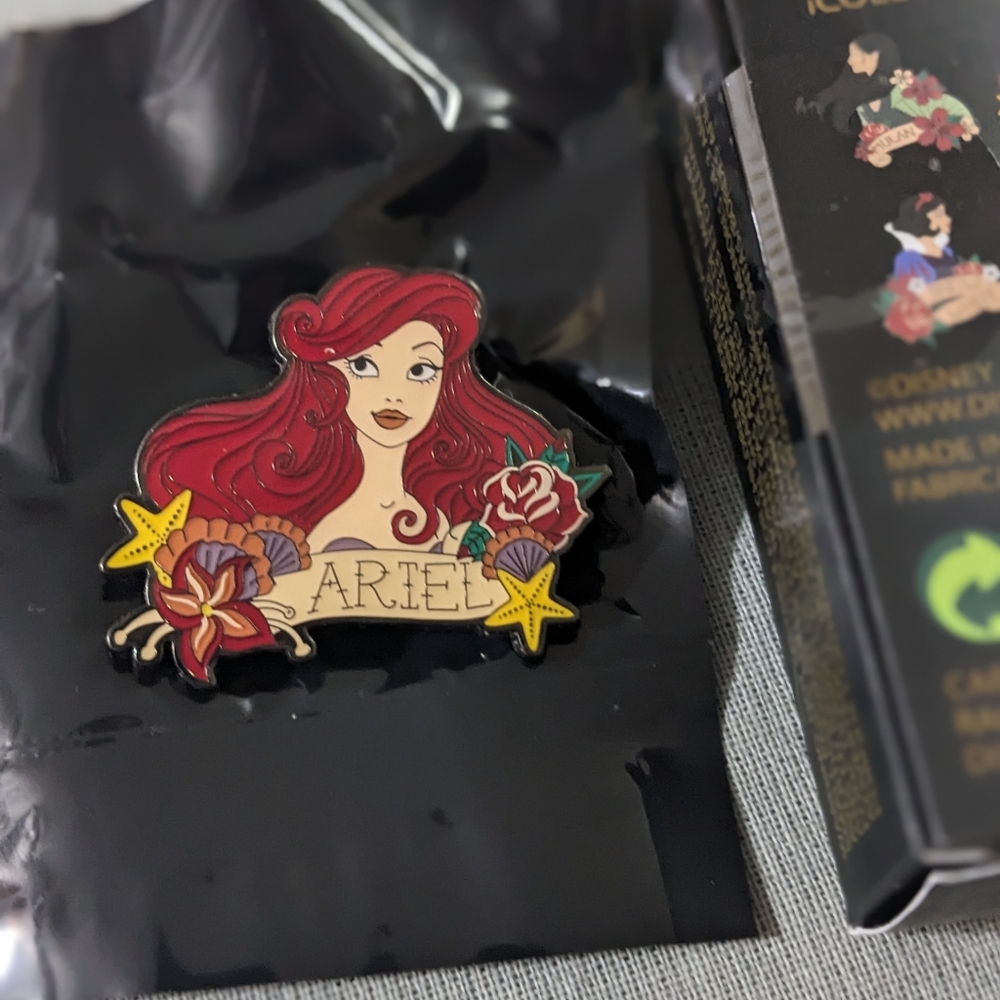 Loungefly Disney Princess Tattoo Pin